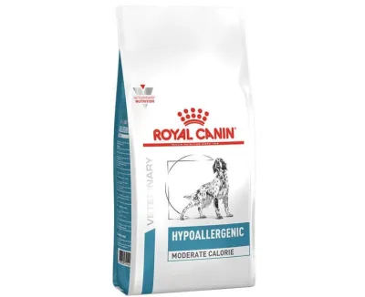 Ração Royal Canin Hypoallergenic Moderate Calorie Para Cães Adultos, 2kg
