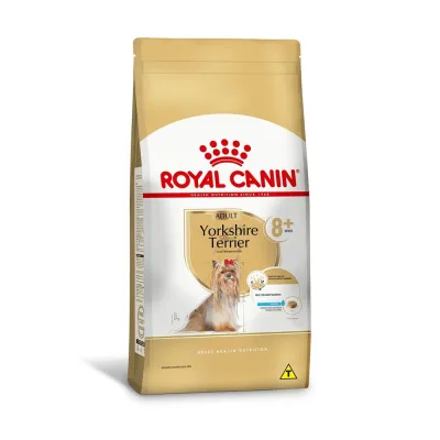 Ração Royal Canin Cães Adultos 8+ Yorkshire 2.5kg
