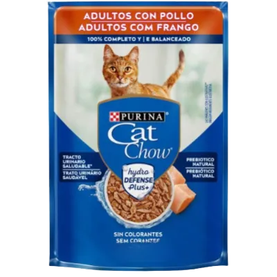 Ração Úmida Cat Chow Adultos Frango 85g