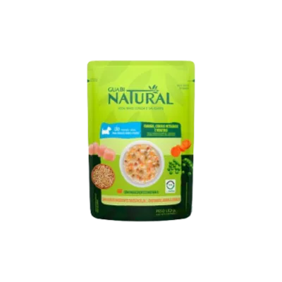 Ração Úmida Guabi Natural Cães Adultos Frango E Cereais 100g