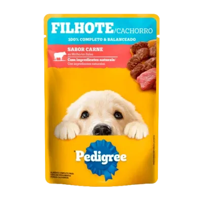 Ração Cães Pedigree 100g Filhotes 100g