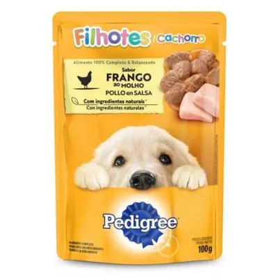 Ração Cães Pedigree 100g Filhotes