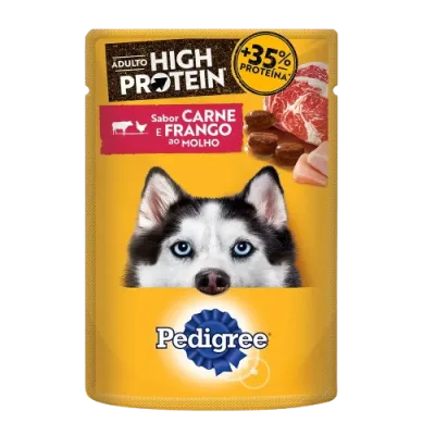 Ração Cães Pedigree 85g High Protein