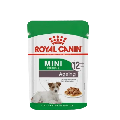 Ração Úmida Royal Canin Mini Ageing 12+ Cães Idosos 85g