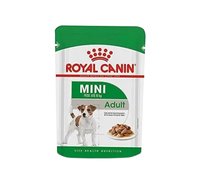 Ração Úmida Royal Canin Mini Adult Cães Adultos 85g