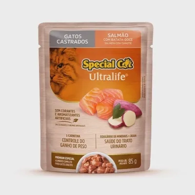Special Cat Sachê Castrado Salmao 85g