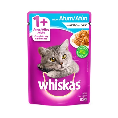 Ração Gatos Sachê Whiskas 85g