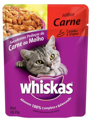 Ração Gatos Sachê Whiskas 85g