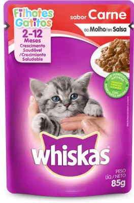 Patê Gatos Whiskas 85g Sachê