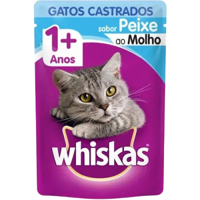 Ração Gatos Sachê Whiskas 85g