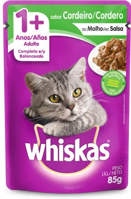 Ração Gatos Sachê Whiskas 85g