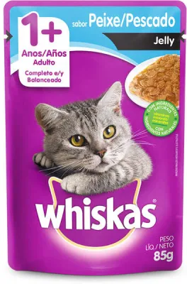 Ração Gatos Sachê Whiskas 85g