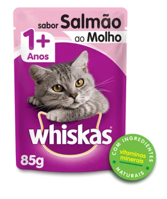 Ração Gatos Sachê Whiskas 85g