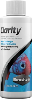 Seachem Clarity Water Treatment Fish & Aquatic Life   3.4 Oz