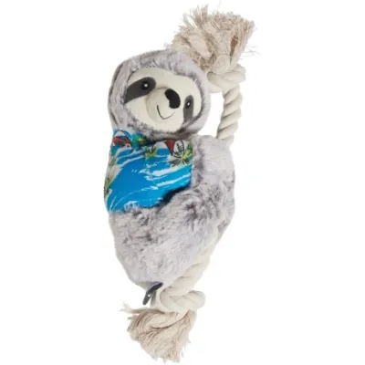 Petshop By Fringe Studio Slown' Down For Summer Sloth Plush Dog Toy, X-Large, Multi-Color