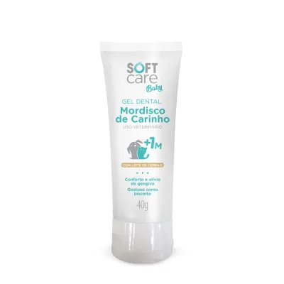 Gel Dental 1 Mês+ Mordisco De Carinho Soft Care Baby 40g