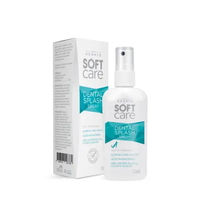 Spray Para Mau Hálito Dental Splash Soft Care 100 Ml