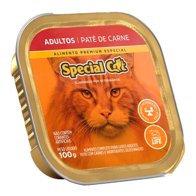 Special Cat Patê Adulto Carne 100g