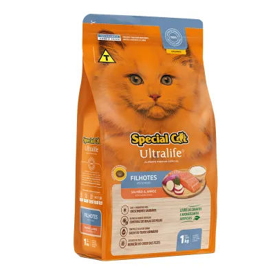 Special Cat Ultra Filhote Salmão 1 Kg