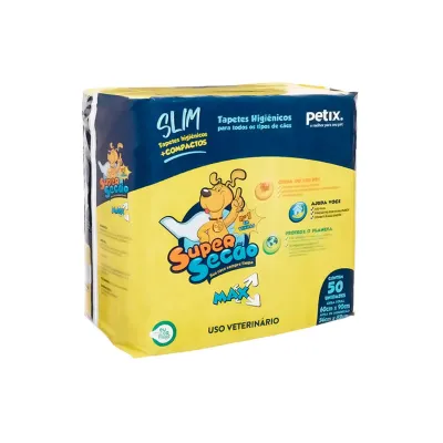 Tapete Higiênico Slim Super Seção Max Com 50