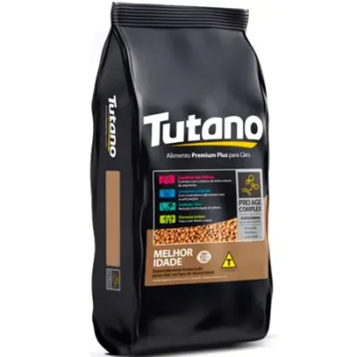 Ração Tutano Melhor Idade Sabor Frango Para Cães Sênior 15kg