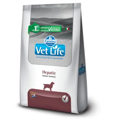 Ração Vet Life Natural Hepatic Para Cães 2kg