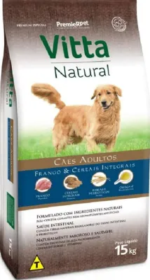 Vitta Natural Cães Adulto Fran/Cer 15kg