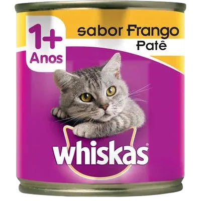 Ração Gatos Lata Whiskas 290g