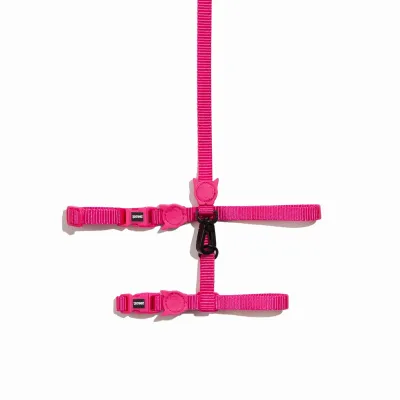 Zee Dog Szelki I Smycz Dla Kota Pink Led