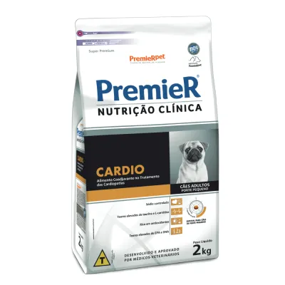Ração Premier Nutrição Clínica Cardio Cães Adultos Porte Pequeno 2kg