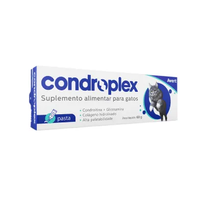 Suplemento Alimentar Condroplex Pasta Para Gatos 60g