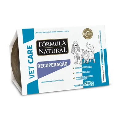 Ração Úmida Fórmula Natural Vet Care Recuperação Para Cães E Gatos 270g