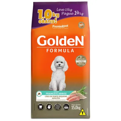 Raço Golden Frmula Ces Adultos Mini Bits Frango E Arroz - Compre 15