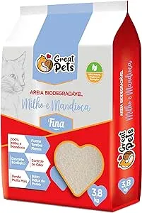 Areia Biodegradavel para Gatos 3,8kg