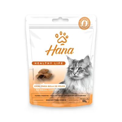 Hana Nuggets Gatos Hairball Control 60g
