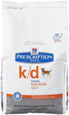 Hill'S Prescription Diet Canine K/D Kidney Care Chicken Flavor Dry Dog Food - 8.5 Lb Bag