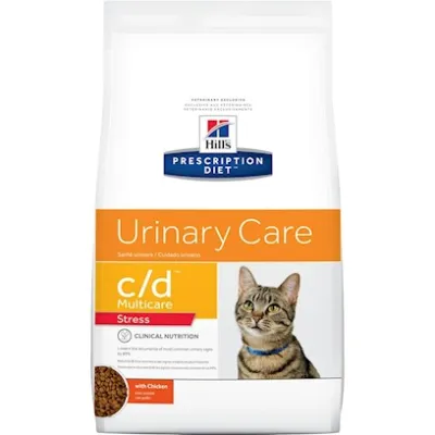 Raço Hill'S Prescription Diet C/D Multicare Stress Gatos Adultos Cuidado Urinrio
