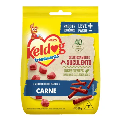 Petisco Keldog Treinamento Carne 500g