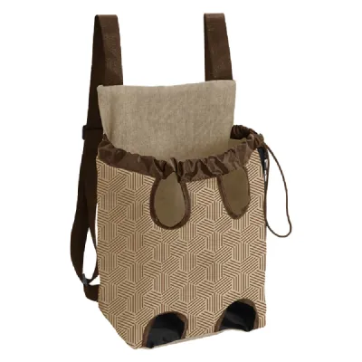 Mochila De Transporte Sak'S Ces E Gatos 04 Marrom Pet-0026