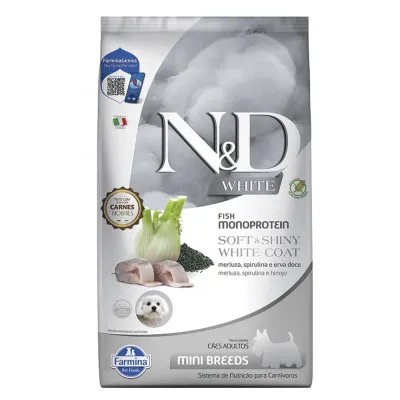 Ração N&D White Cães Adultos Mini 2 Kg