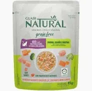 Sachê Guabi Natural Grain Free Gato Castrado Salmão/Frango/Vegetais 85 G