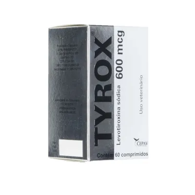 Repositor Hormonal Tyrox 600 Mcg Único