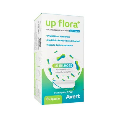 Up Flora Suplemento Alimentar Avert 8 Cápsulas