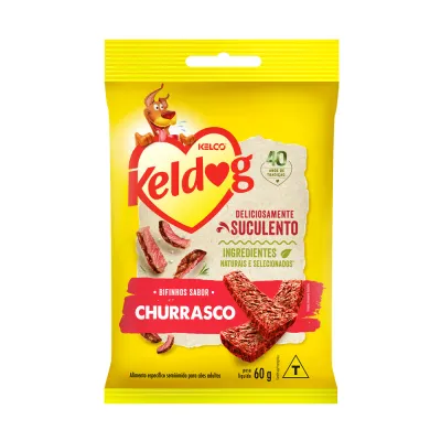Petisco Keldog Bifinho Churrasco 60 G