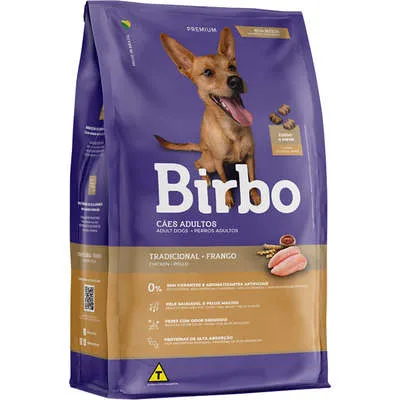 Ração Seca Birbo Frango Para Cães Adultos 15kg