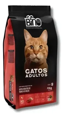 Bino Gatos Adultos 20 Kg