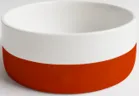 Comedouro De Cerâmica E Silicone Vermelho 1000 Ml