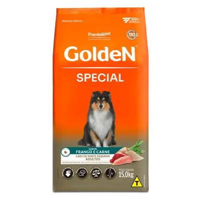 Golden Special Cães Adultos Raças Pequenas 15 Kg