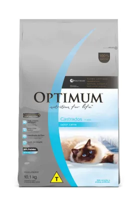 Optimum Gato Dry Adulto Cast Carne 10.1kg