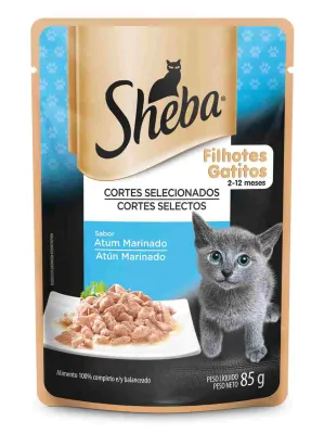 Sachê Sheba Filhote Atum 85 G